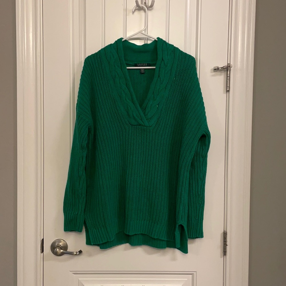 Emerald green sweater